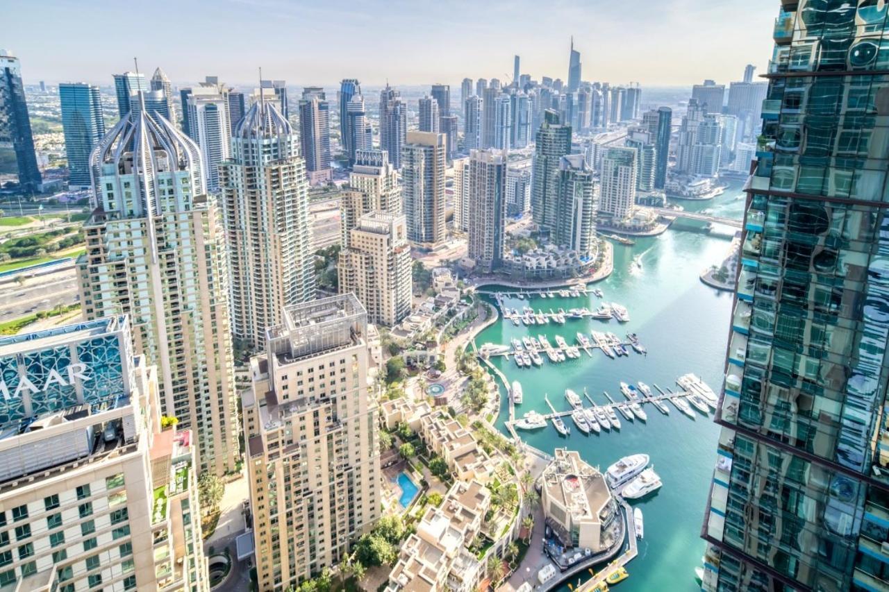 The Marina Penthouse Near Jbr 46Th Floor Apartment Dubai Bagian luar foto