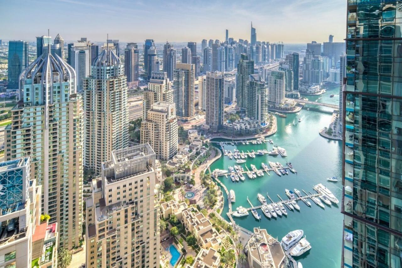 The Marina Penthouse Near Jbr 46Th Floor Apartment Dubai Bagian luar foto